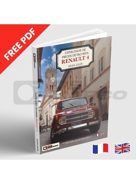 Tapa del catálogo de piezas de recambio Renault 4 2024-2025 De Marco Parts