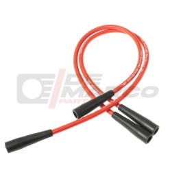 Cavi candele rossi in silicone per Citroen 2CV, Dyane, Mehari e Ami 6/8