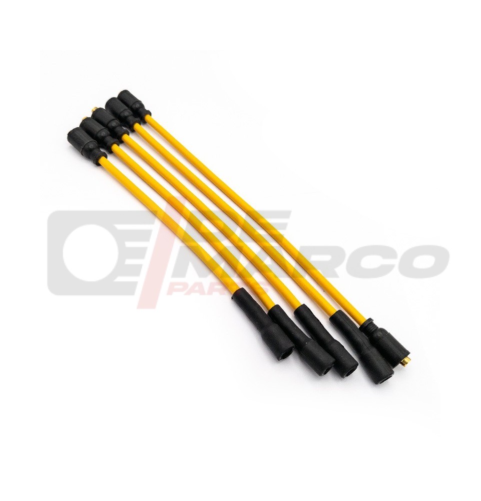 Set Cavi Candele Gialli in Silicone per R4, R5, Dauphine, Floride, R6