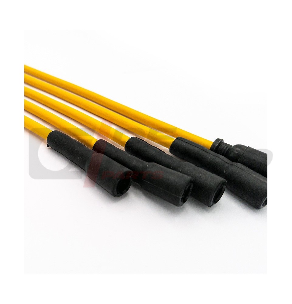 Set Cavi Candele Gialli in Silicone per R4, R5, Dauphine, Floride, R6