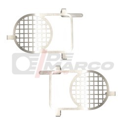 Par de rejillas de protección de faros delanteros Renault 4