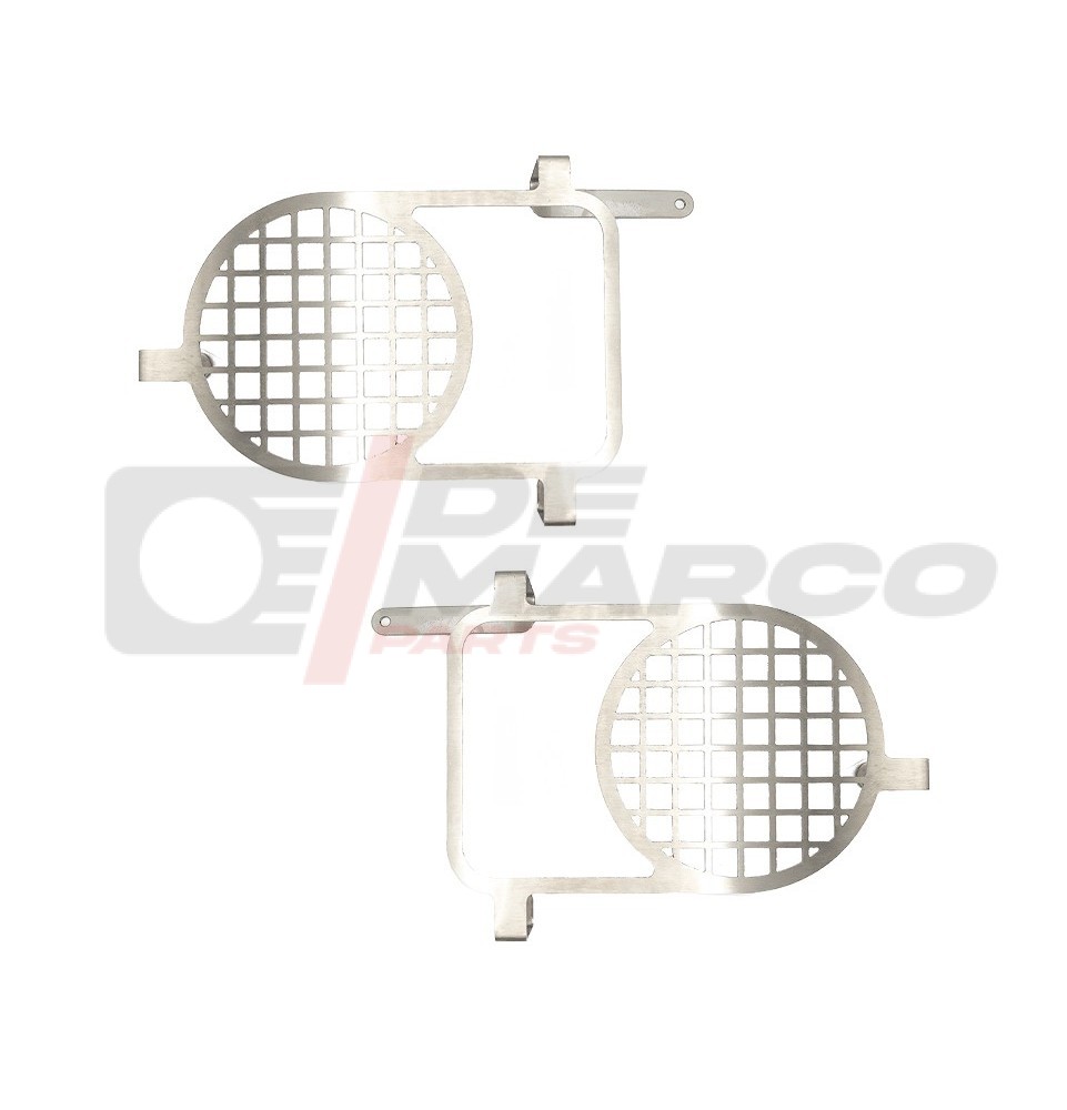 Par de rejillas de protección de faros delanteros Renault 4