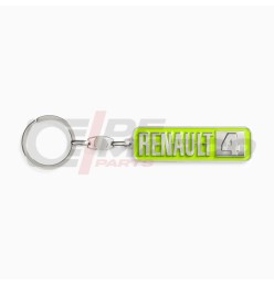Llavero metálico Renault 4L verde