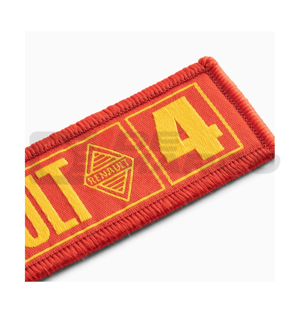 Renault 4L red cotton key ring Renault 4L red cotton key ring