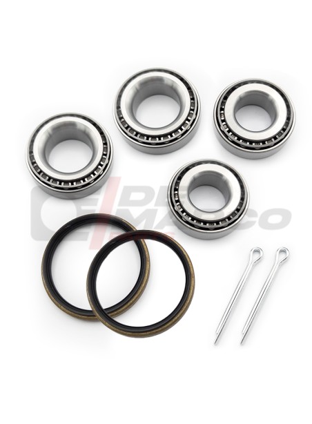 Kit de rodamientos de rueda trasera R4 desde 1976 en adelante, R5, R6, R12, R14, R15, R16, R18, Fuego