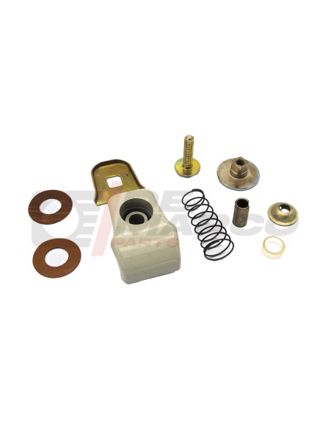 Pomo beige para Renault 4 R4 con cristal corredizo perforado