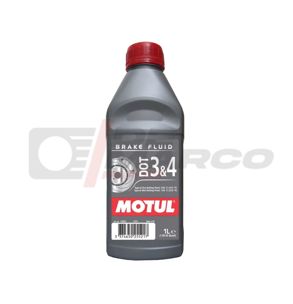 Líquido de frenos Motul Dot 3 y 4 (1 LT)