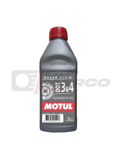 Líquido de frenos Motul Dot 3 y 4 (1 LT)