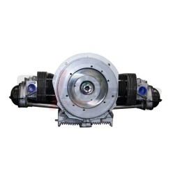 Blocco motore 12V per 1200cc per Volkswagen Maggiolino, fronte