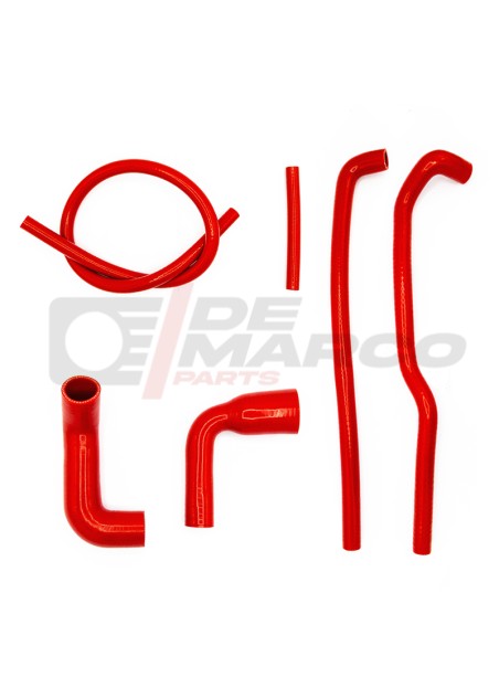 Kit complet de durites de refroidissement en silicone Rouge pour R4 845cc