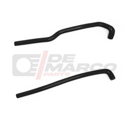 Black silicone cooling hose kit for Renault 4 845cc
