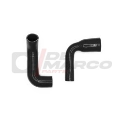 Black silicone cooling hose kit for Renault 4 845cc