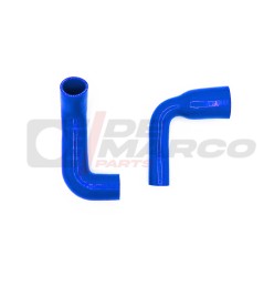 Blue silicone cooling hose kit for Renault 4 845cc