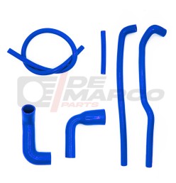 Blue silicone cooling hose kit for Renault 4 845cc