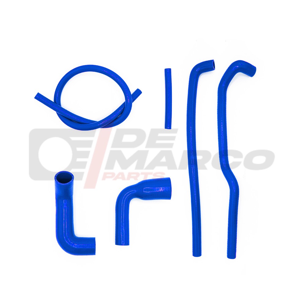 Blue silicone cooling hose kit for Renault 4 845cc Blue silicone cooling hose kit for Renault 4 845cc