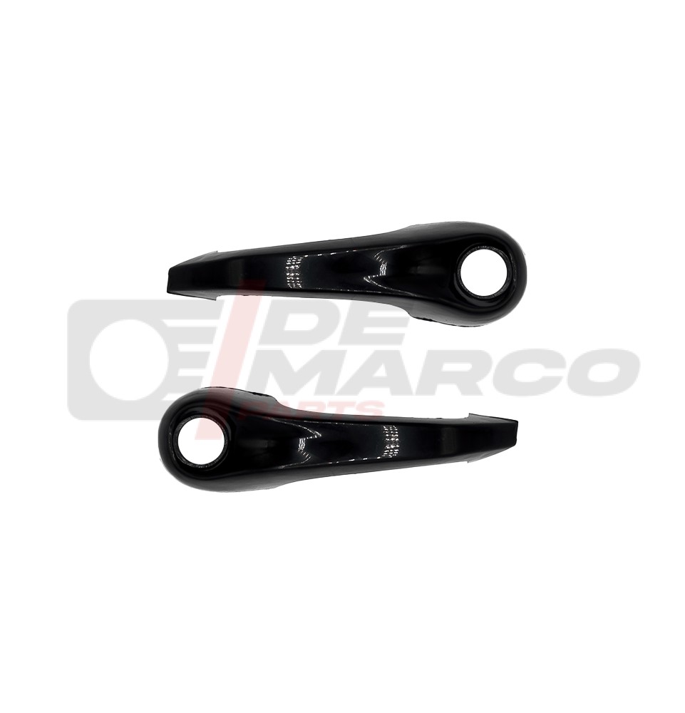 Coppia Maniglie Esterne Nere in Plastica, Porta Anteriore o Posteriore Destra, Renault 4, R4 F4, R4 F6 Coppia Maniglie Esterne Nere in Plastica, Porta Anteriore o Posteriore Destra, Renault 4, R4 F4, R4 F6