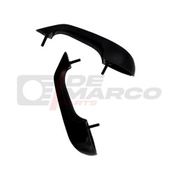 Pair of Black External Plastic Handles, Front or Rear Right Door, Renault 4, R4 F4, R4 F6