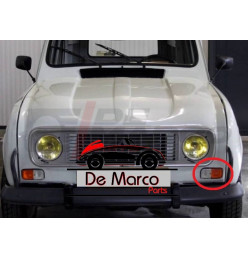 Indicator/light position completely front on the left for Renault 4