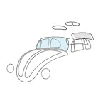 Ventanas y juntas para Maggiolino | De Marco Parts