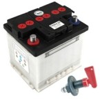 Baterías, Claxons y Fusibles