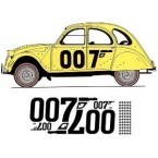 Citroën 2CV Stickers - Quality from De Marco Parts