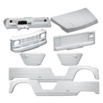 Citroën Mehari Bodywork Plastics: Premium Quality | De Marco Parts