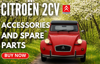 accessories and spare parts citroen 2cv