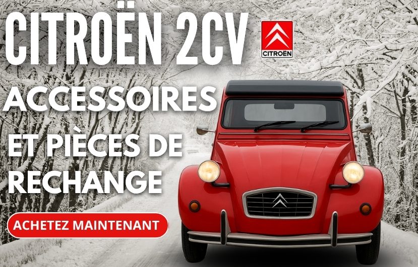 accessories and spare parts citroen 2cv