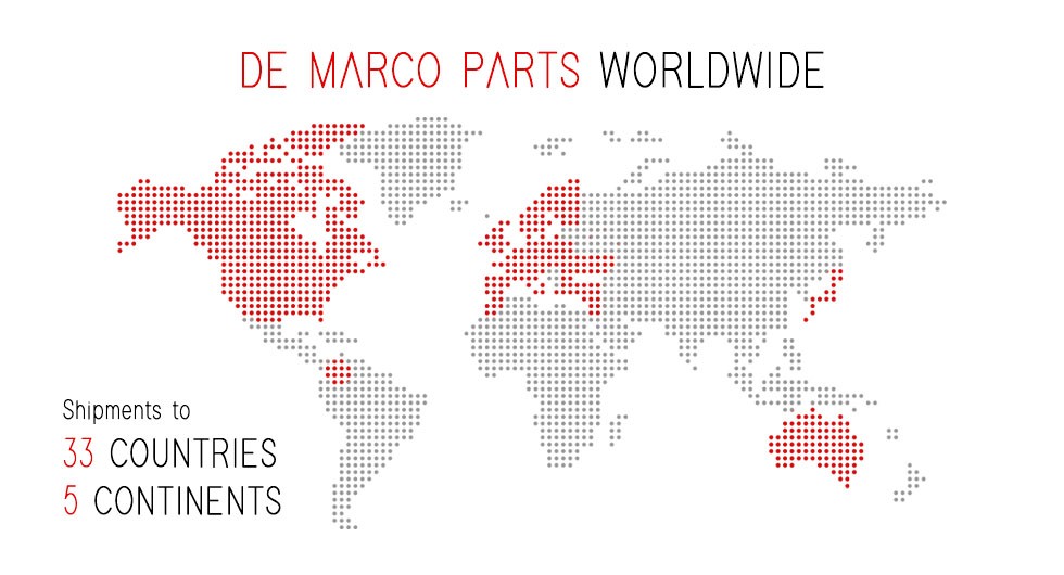 De Marco Parts WorldWide deliveries