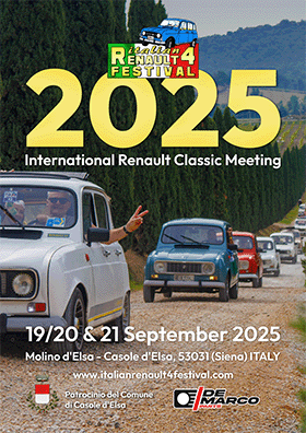 Italian Renault 4 Festival 2023 - Siena Italian Renault 4 Festival 2023 - Siena